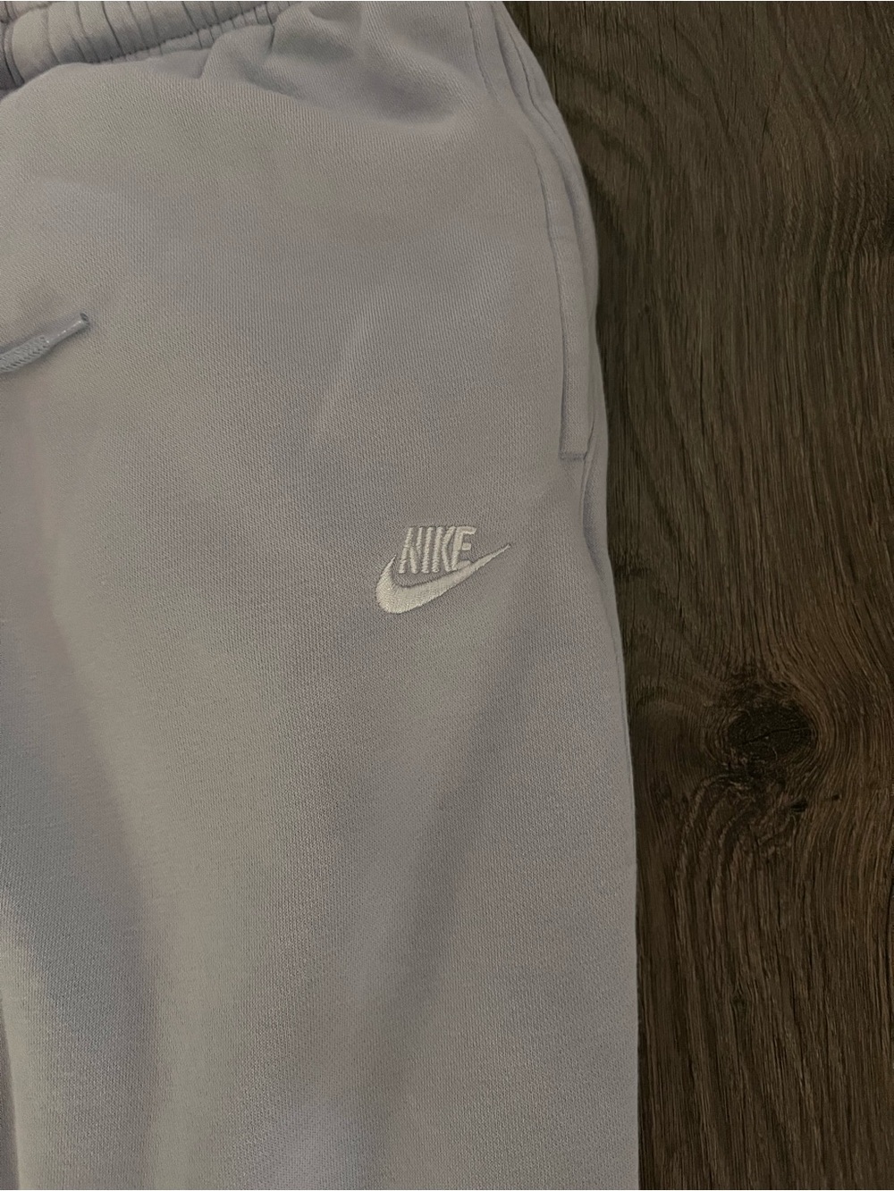 Nike Lavender Fleece Jogger Sweatpants Adult Medium Cozy Athleisure Lounge - Picture 2 of 5